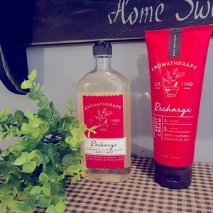 Bath and Bodyworks aromatherapy Recharge